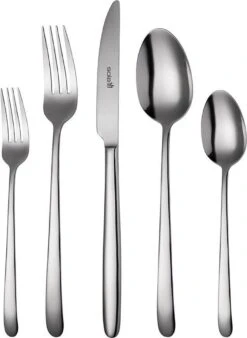 Sola Bestekset Ibiza - Economy - 8 Persoons - 70 Delig - Zilver Chroomstaal 18/0 - RVS