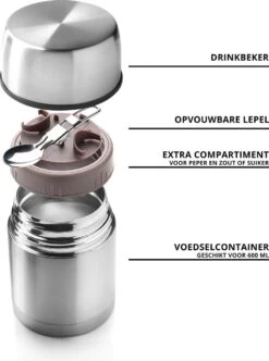 MacGyver Voedselcontainer 600ML - Thermoskan Rvs - Onbreekbaar - 16cm 11 MacGyver Voedselcontainer 600ML - Thermoskan Rvs - Onbreekbaar - 16cm -Home-Keuken 894x1200