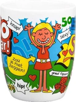 Cartoonmok Sarah - 50 Jaar -Home-Keuken 895x1200 1