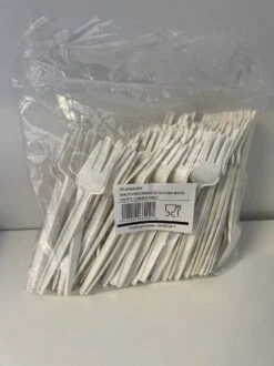 CPLA Bio Snackvork Met Snijrand 13cm WIT 100 Stuks | 100% Composteerbaar. Voor Horeca Friet, Snack, Eten, Partyfeest 6 CPLA Bio Snackvork Met Snijrand 13cm WIT 100 Stuks | 100% Composteerbaar. Voor Horeca Friet, Snack, Eten, Partyfeest -Home-Keuken 899x1200 10
