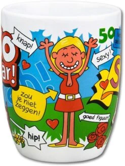 Cartoonmok Sarah - 50 Jaar -Home-Keuken 901x1200 2