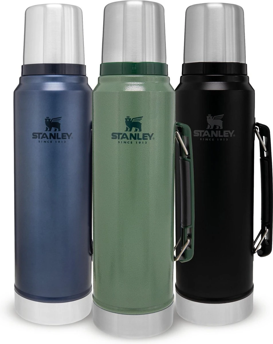 Stanley The Legendary Classic Bottle 1,00L - Thermosfles - Hammertone Green 21 Stanley The Legendary Classic Bottle 1,00L - Thermosfles - Hammertone Green - Afbeelding 19