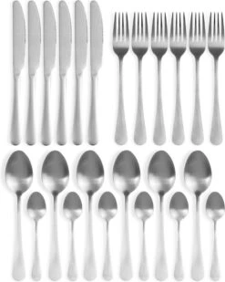 Magani - Zilveren Bestekset - Roestvrij Staal - 24-delig - Voor Zes Personen - PVD Coating -Home-Keuken 958x1200 1