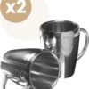 Lupine Beker RVS Dubbelwandig 200ml Lang Warm Set Van 2 Kopjes Mooie Set Bekers Van Roestvrij Staal -Home-Keuken 995x1200