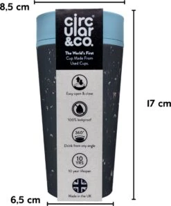 RCUP 340 Ml - Zwart/Blauw Black And Teal 20 RCUP 340 Ml - Zwart/Blauw Black And Teal -Home-Keuken 999x1200